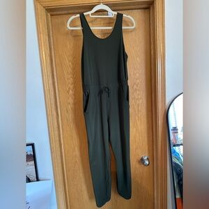 Women's Olive Green Jumpsuit
